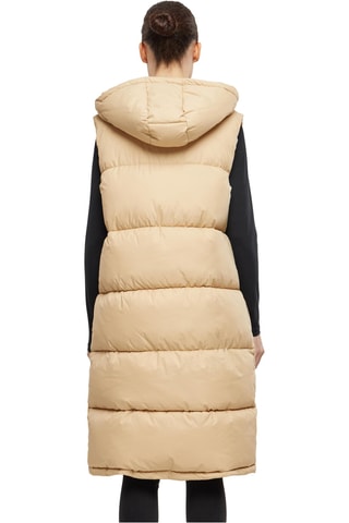 Lange Bodywarmer - Beige