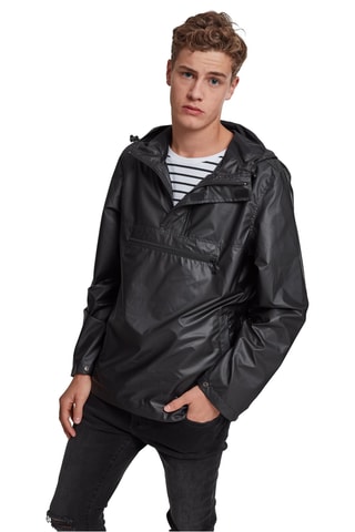 Windjack met Capuchon - Zwart