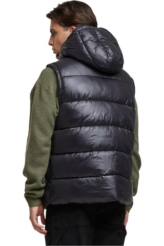 Bodywarmer met Capuchon - Zwart