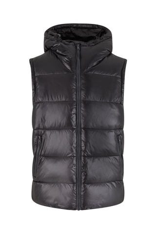 Bodywarmer met Capuchon - Zwart