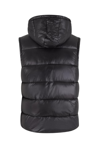 Bodywarmer met Capuchon - Zwart