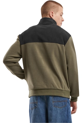 Sweater - Kaki en Zwart