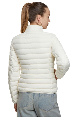 Gewatteerde Jas Light - Ecru