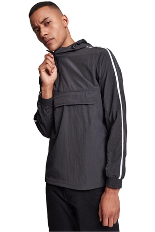 Windjack met Capuchon - Zwart