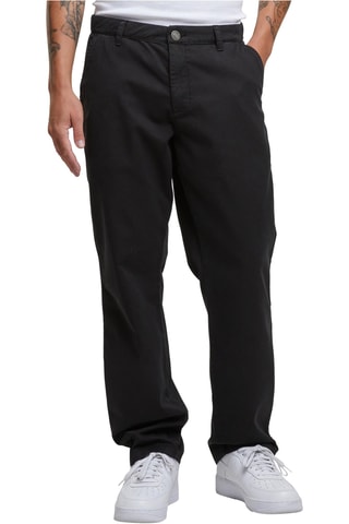 Biologisch Katoenen Chino - Zwart