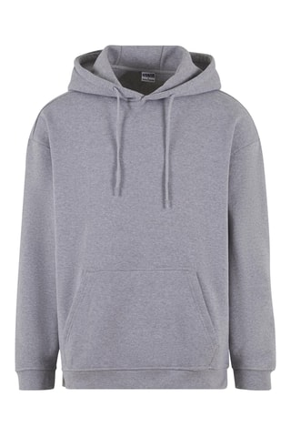Sweater met Capuchon - Gemêleerd Grijs