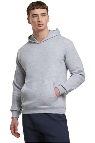 Sweater met Capuchon - Gemêleerd Grijs