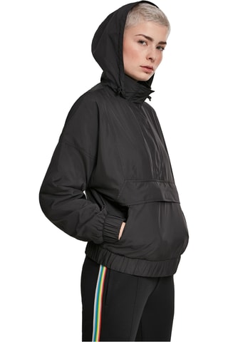 Windjack met Capuchon - Zwart