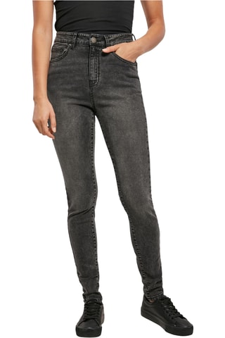 Jeans Hoge Taille - Zwart