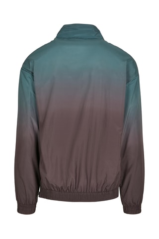 Windjack Dip and Dye - Groen en Bruin