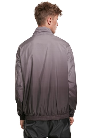 Windjack Dip and Dye - Zwart en Grijs