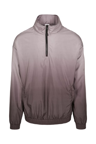 Windjack Dip and Dye - Zwart en Grijs