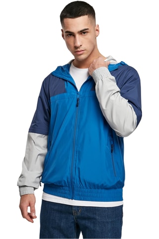 Windjack met Capuchon - Blauw