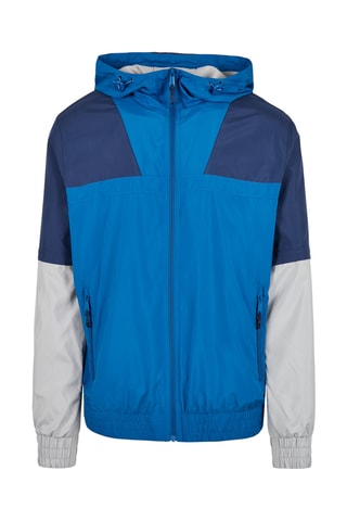 Windjack met Capuchon - Blauw