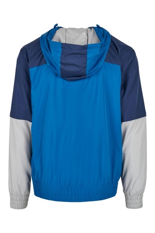 Windjack met Capuchon - Blauw