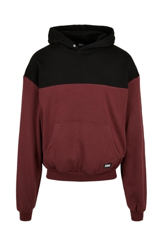 Sweater met Capuchon - Bordeauxrood