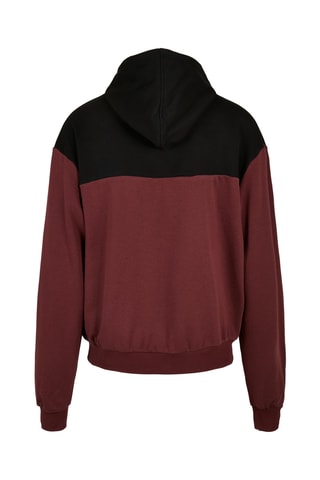 Sweater met Capuchon - Bordeauxrood