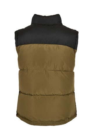 Bodywarmer - Kaki en Zwart
