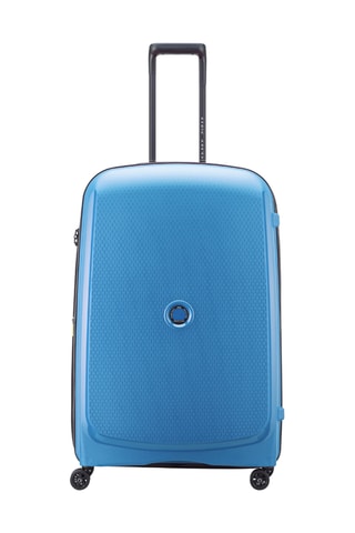 Grote Trolley Belmont Plus - 82 cm - Blauw en zwart