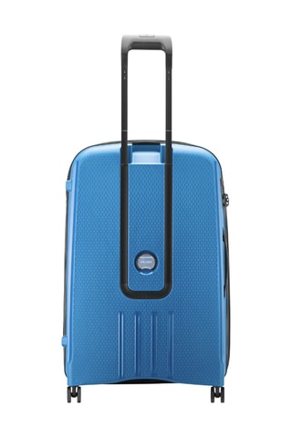Grote Trolley Belmont Plus - 82 cm - Blauw en zwart