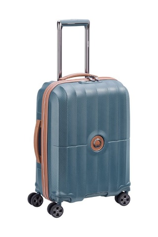 Handbagagetrolley Carrousel (S) - 55 cm - Blauw en zwart