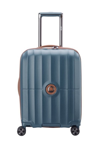 Handbagagetrolley Carrousel (S) - 55 cm - Blauw en zwart