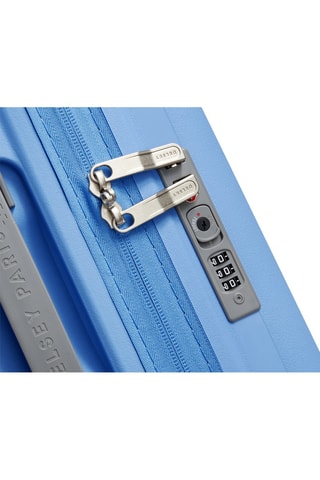 Uitschuifbare Handbagagetrolley Clavel (S) - 55 cm - Blauw