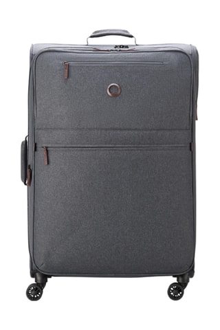 Grote Trolley Maubert 2.0 - 79 cm - Grijs, zwart en roze