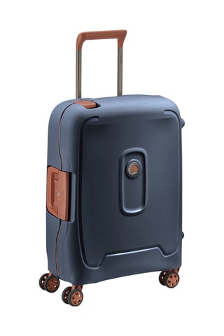 Handbagagetrolley Moncey (S) - 55 cm - Blauw en zwart