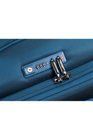 Uitschuifbare Handbagagetrolley Montmartre Air 2.0 - 55 cm (S) - 40 cm - Blauw