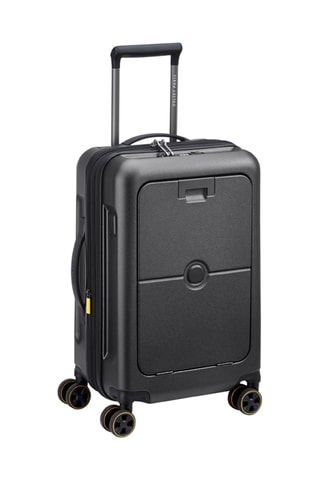 Uitschuifbare Handbagagetrolley Turenne 2.0 - 56 cm - Zwart