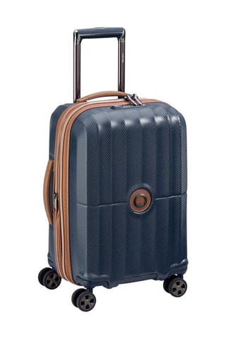 Rekbare Handbagagetrolley St Tropez (S) - Marineblauw - Blauw en roze