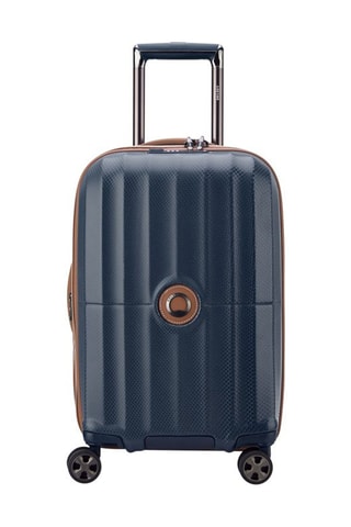 Rekbare Handbagagetrolley St Tropez (S) - Marineblauw - Blauw en roze