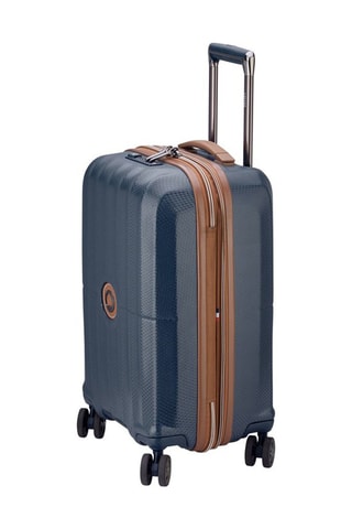 Rekbare Handbagagetrolley St Tropez (S) - Marineblauw - Blauw en roze