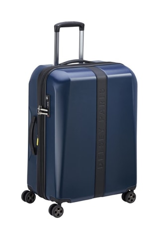 Rekbare Weekendtrolley Promenade Hard 2.0 (M) - Marineblauw - Blauw