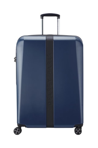 Grote Rekbare Trolley Promenade Hard 2.0 (L) - Marineblauw - Blauw