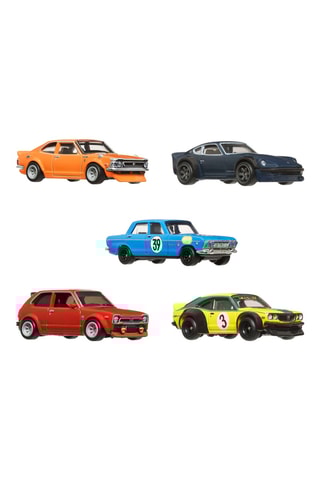 Coffret Cultura Automóvel Japão 4 Hot Wheels - A partir dos 3 anos