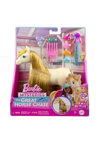 Boneco cavalo Tornade Barbie® - A partir dos 3 anos