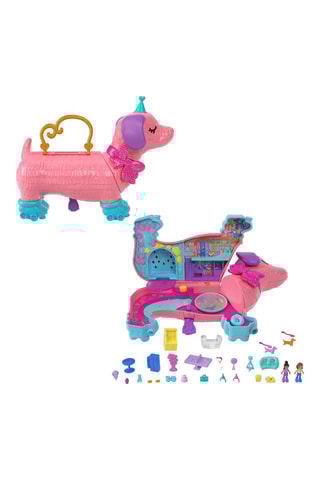 Puppy Party Polly Pocket Mattel - 28 peças - A partir dos 4 anos