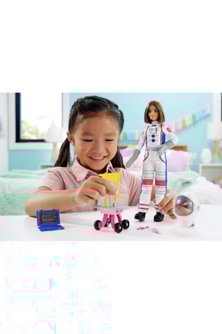 Boneco astronauta Barbie - 10 acessórios - A partir dos 3 anos