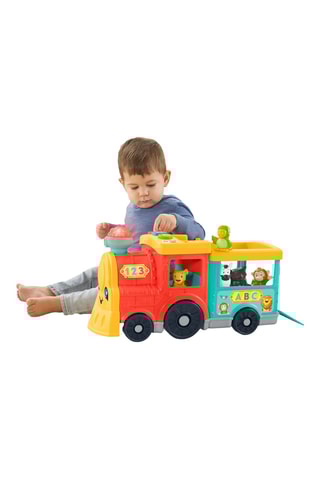 ##Train des animaux Fisher-Price - 5 pièces - Dès 12 mois