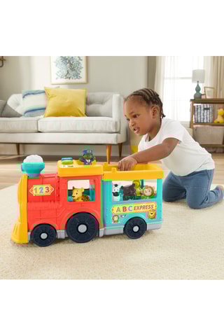 ##Train des animaux Fisher-Price - 5 pièces - Dès 12 mois