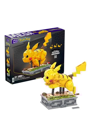 Pikachu em movimento para construir Pokémon - 1092 peças - A partir dos 12 anos