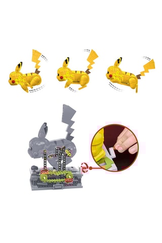 Pikachu em movimento para construir Pokémon - 1092 peças - A partir dos 12 anos