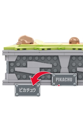 Pikachu em movimento para construir Pokémon - 1092 peças - A partir dos 12 anos
