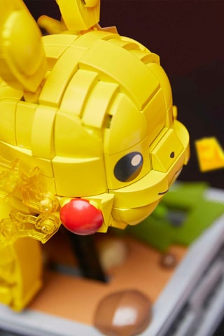 Pikachu em movimento para construir Pokémon - 1092 peças - A partir dos 12 anos