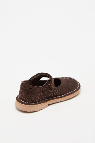 Babies de nobuck Castanho