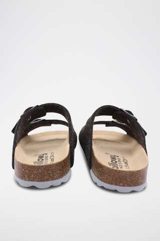 Mules Preto mesclado