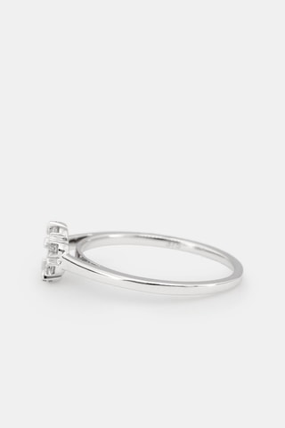Bague Bree - Or blanc et diamant