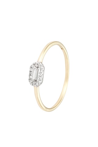 Bague Rêverie Élégante - Or jaune et diamants